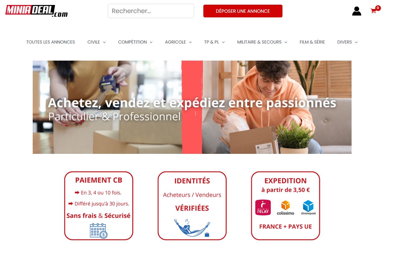 page d'accueil pour ulule